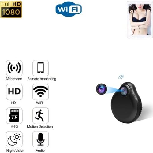 Super Mini Camera Wifi Network Wireless IP Camera Security Surveillance HD 1080P Remote Monitor Portable Micro Sports Camcorder