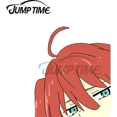 JumpTime 13 x 10.9cm For Peeking Code 390 Decal Windshield Refrigerator VAN Car Stickers Personality Cartoon Vinyl Car Wrap