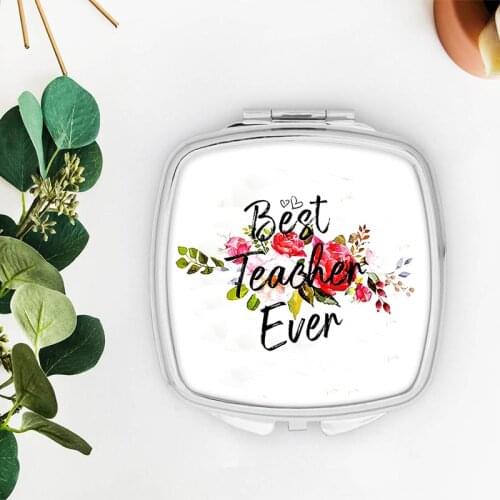 Best Teacher Ever Cosmetic Bag Graduation back to school Thanksgiving Teachers' Day new year Christmas birthday Gift present