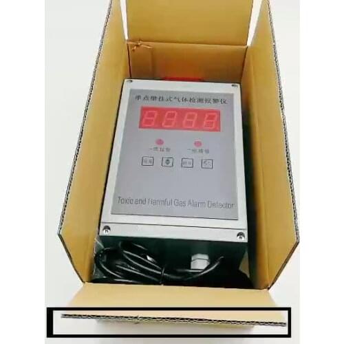 Wall mounted AC220V LED display Infrared Carbon dioxide monitor CO2 gas leak detector