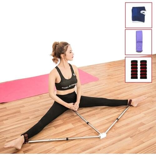 New Portable Adjustable Yoga Stretching Equipment Training Sport Fitness Equipment For Open Leg Press Leg Ligament Trainer
