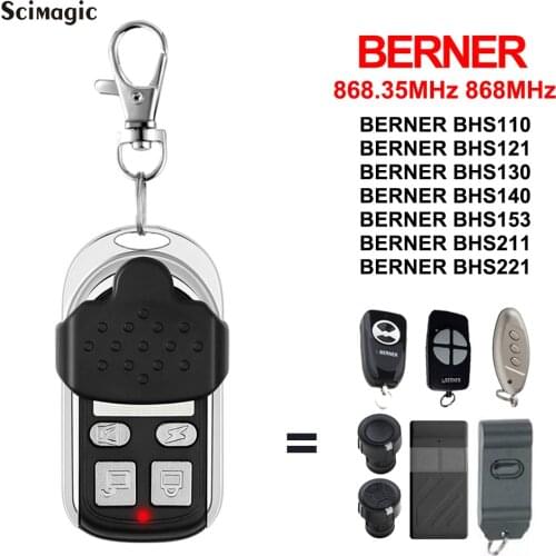 BERNER 868.35MHz BDS120 Garage Door Remote Control Replacement for BERNER Gate