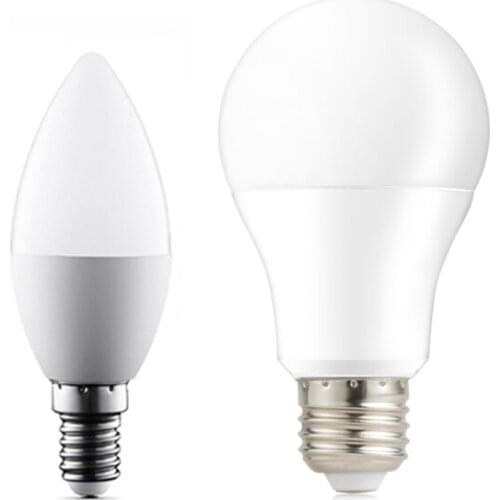 High Brightness LED E27 LED lamp E14 LED bulb AC 220V 230V 240V 25W 15W 12W 9W 5W Lampada LED Spotlight Table lamp Lamps light