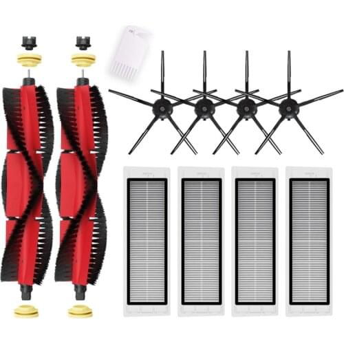 Replacement Accessories for Xiaomi Roborock S5 Max S50 S55 S6 S6 Pure Vacuum Cleaner Parts HEPA Filter Main Brush