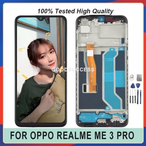 6.3'' For OPPO Realme 3 Pro LCD Realme X Lite RMX1851 Display Digitizer Screen Touch Panel Glass Assembly with Tools