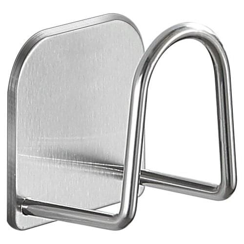 Kitchen Storage Rack Stainless Steel Bathroom Sponge Holder Wall Mounted Drain Storage Shelf Wire Ball Rag Sink Accessories New