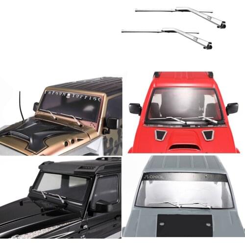 1 pair metal Wiper For 1/10 RC Crawler Car TRX4 Defender G500 TRX6 G63 SCX10 90046 D90 JIMNY Cherokee