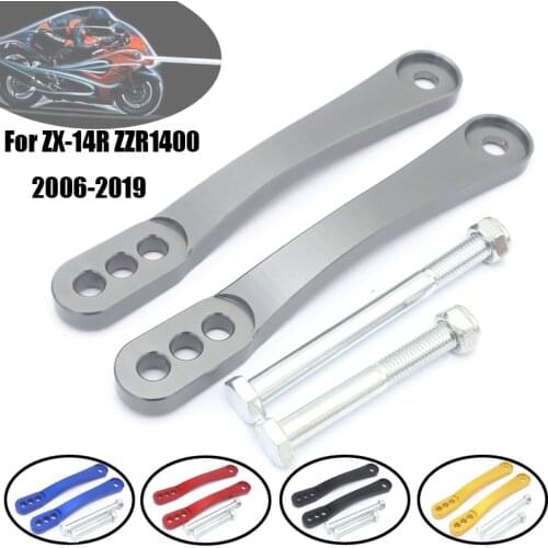 Motorcycle Accessories Rear Suspension Drop Link Kits Lowering Links Kit For KAWASAKI ZX-14 ZX-14R ZZR1400 2006-2019 ZX14R