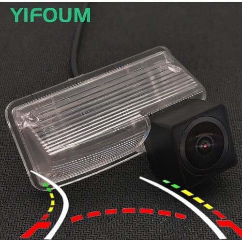 Fisheye Dynamic Trajectory Wireless Car Rear View Camera For Toyota Reiz Mark X Rush Premio Avalon Crown Corolla Matrix Verso