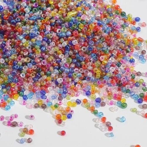 Crystal Glass 150-1000Pcs 2/3/4mm Round Czech Glass Seed Spacer Beads For Girls Jewelry Making DIY Earrings Bracelet Necklace