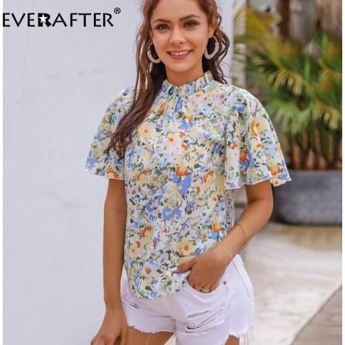 Синие блузки EVERAFTER China At AliExpress