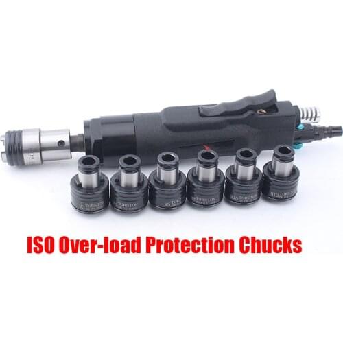 ISO M3-M12 Pneumatic Tapping Machine Air Drill Tapping Tool Pneumatic Tapper Machine with ISO M3-M12 Chucks