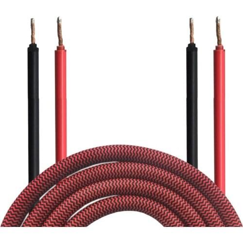 HIFI Open Wire to Open Wire Speaker Cable for Home Theater Multimedia Amplifier OFC Audio Cable Shielded Audiophile OD 14.0mm