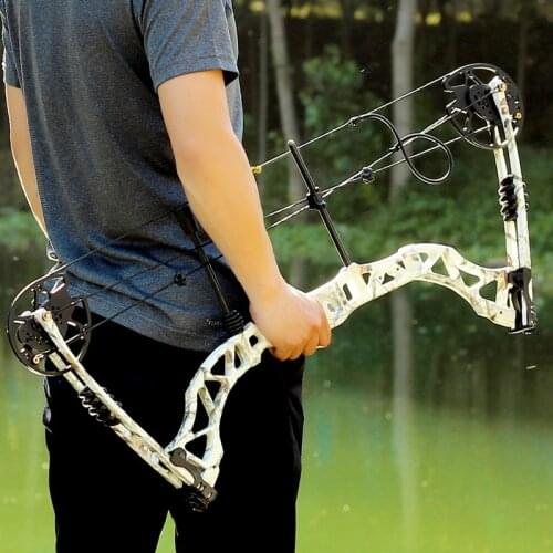 Outdoor Compound Pulley Bow 35-60 Pounds Archery Compound Pulley Bow Portable Bow And Arrow Hunting Professional Bow And Arrow