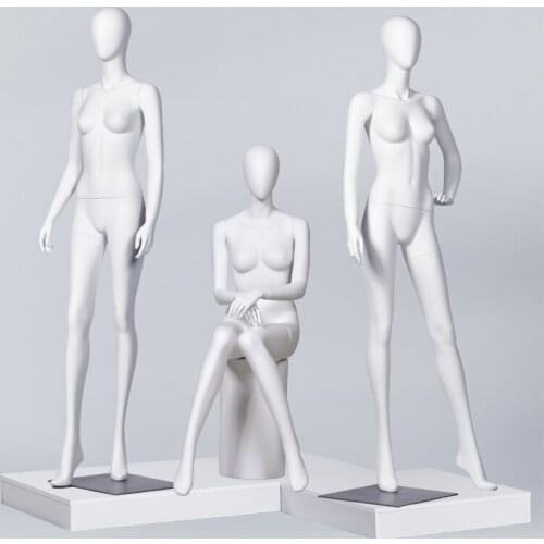 Fashion Style Whole Female White Color Mannequin Window Display Mannequin Best Value