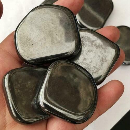 Natural Hematite Rough Stone Magnetite Demagnetized Not Attract Magical Weak Magnetism Stone for DIY Jewelry Craft Home Decor