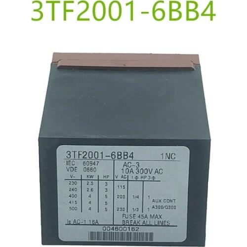 NEW 3TF2001-6BB4 Contactor Relay 3TF20016BB4