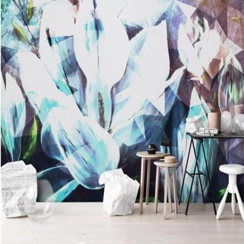 Shopping Wallpaper Minimalist Floral Background Home Decor Bedroom Baby Wallpaper Room Wallpaper Kitchen Wall Art Restuarant