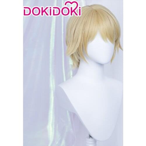PRE-SALE DokiDoki Game Genshin Impact Cosplay Halloween Dainsleif Cosplay Wig Genshin Impact Dainsleif Cosplay Hair