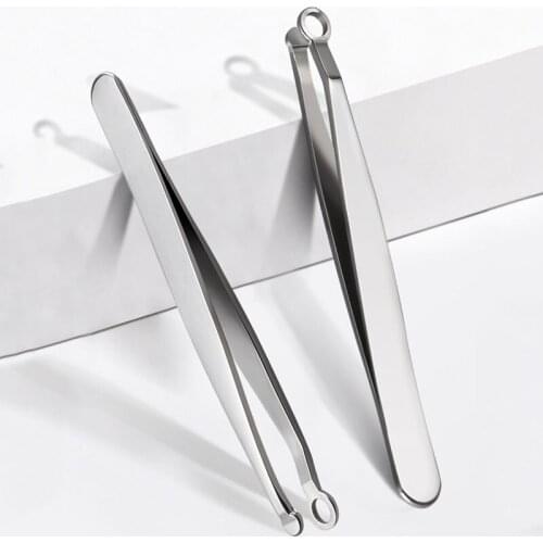 Eyebrow Nose Hair Trimming Tweezers Facial Nose Facial Hair Remove Clipper Trimmer