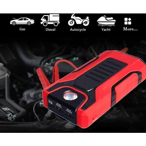 GKFLY Emergency Car Jump Starter 16000mAh High Capacity Car Starting Device Power Bank Car Starter For Petrol Diesel Auto Car