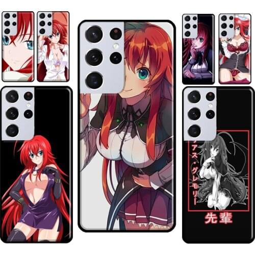 High School DxD Rias Gremory Phone Cover For Samsung Galaxy S10 S8 S9 S20 Plus Note 10 Note 20 S21 Ultra S20 FE Case