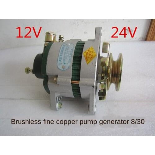 12V 24V 750W Tricycle Vacuum Power Steering Pump Generator Vacuum Pump Brushless Power Generator