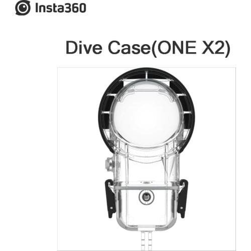 Insta360 ONE X2 Dive Case For ONE X2 Camera Waterproof Housing Cover Insta360 ONE X 2 Original Accessory In Stock