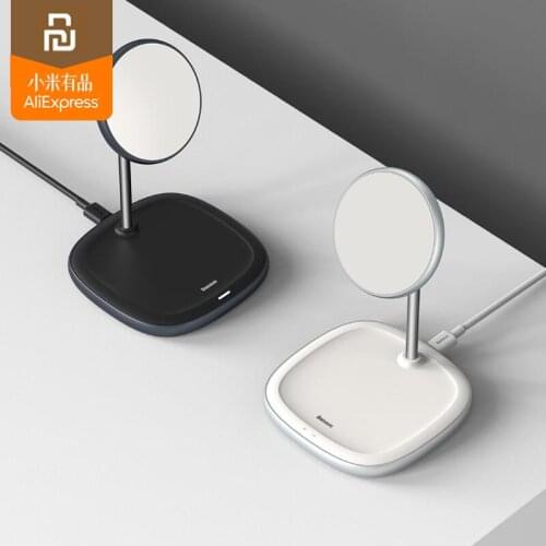 Youpin 15W peak output magnetic desktop stand wireless charger for iPhone12 mini pro mobile phone series