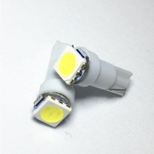 2000pcs T5 led 17 37 73 74 SMD 5050 Auto LED Lamp Car Dashboard Instrument Light Bulb 12V white blue red yellow green 10X