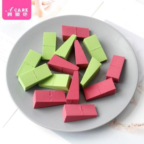 ACARE 24Pcs/Set Triangle Soft Makeup Sponge Face Foundation Concealer Cream Powder Blend Smearing Puff Cosmetic Tool