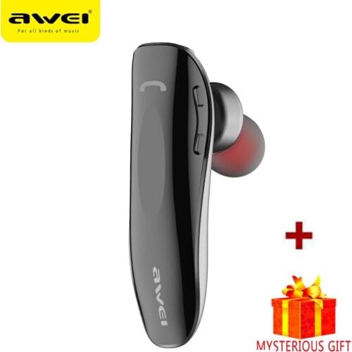 Awei Handsfree Wireless Headphone Mini Bluetooth Earphone Headset For In Ear Phone K In-Ear Hands Free Earbud Handfree Earpiece