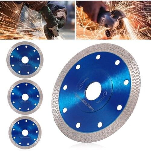 Turbo Diamond Saw Blade Disc 105/115/125mm Diamond Turbo Cutting Blade Porcelain Tile Ceramic Granite Marble Cutting Blades