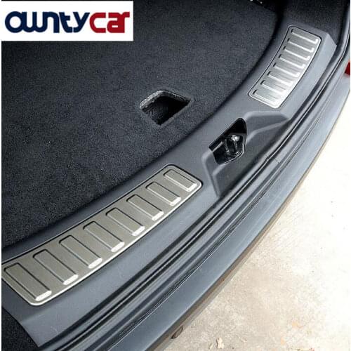 For Land Rover Discovery Sport 15-17 Stainless Steel Trunk Inner Rear Door Bumper Protector Sill Plate Threshold Guard Peldal