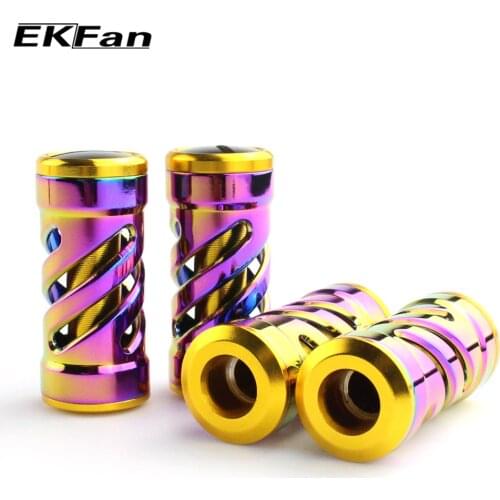 EKFan 1pc Colorful Aluminum Alloy Fishing Reel Handle Knob for Spinning & Bait Casting Fishing Reel Tool parts