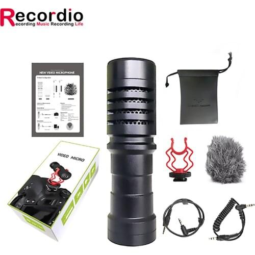 GAM-MG1 New Professional Shotgun Video Wired DSLR Camera Microphone For Interview Mobile Phone