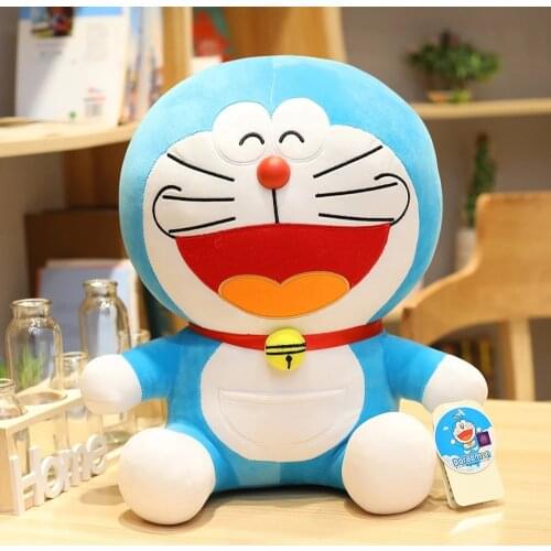23-48CM Hot Anime Stand By Me Doraemon Plush Toy High Quality Cute Cat Doll Soft Stuffed Animal Pillow For Kids Girls Present