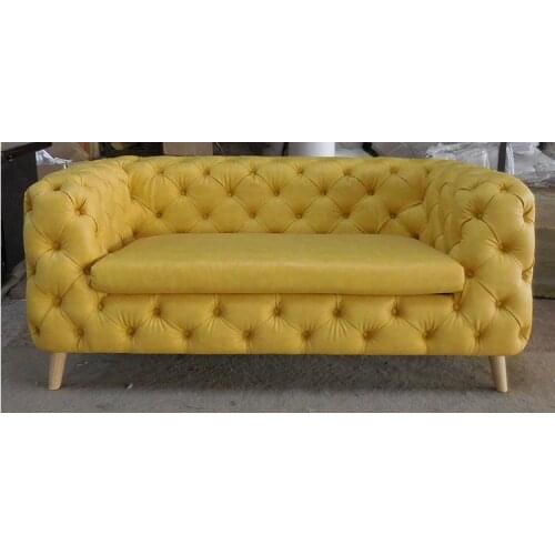 Living room sofa set muebles de sala genuine leather sofa modern home furniture neoclassical couch chesterfield sofa big 2 seat