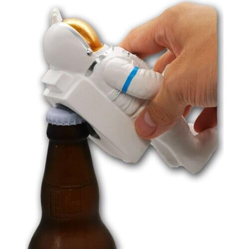 Creative Astronaut Resin Layout Beer Beverage Bottle Opener For Party Festival