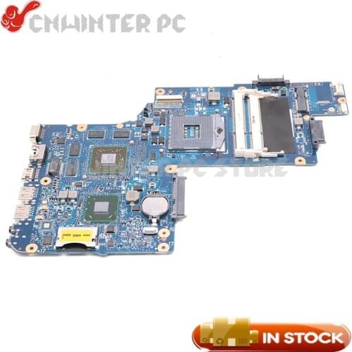 NOKOTION Laptop Motherboard For Toshiba satellite L850 C850 Main Board HM76 DDR3 HD7600M 1GB H000051770