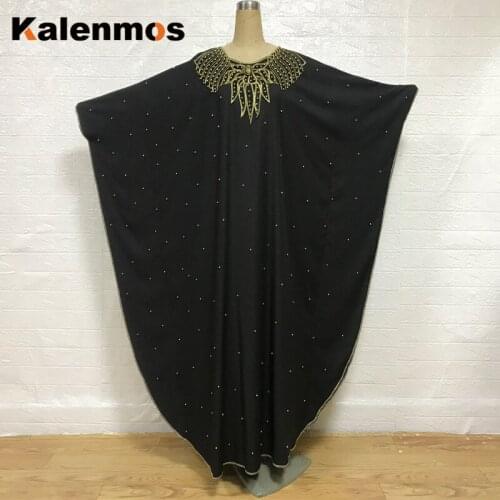 Kalenmos Eid Muslim Abaya Dress Moroccan Kaftan Women Ramadan Islamic Dubai Beads Prayer Garment Turkey Hijab Caftan Long Robe