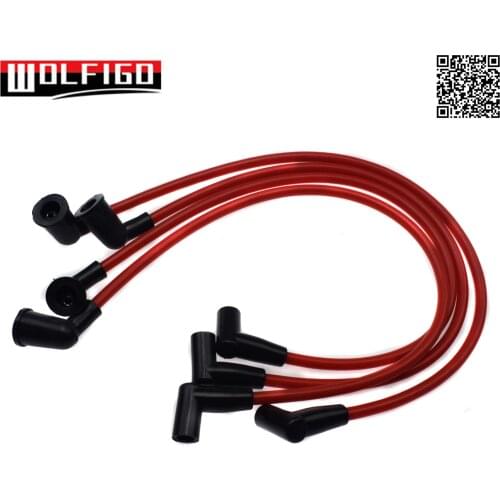 Neww Spark Plug Wire Set 4 PCS For Mazda Rx8 2004 2005 2006 2007 2008 2009 2010 2011 N3H1-18-140A,1756242, 55134