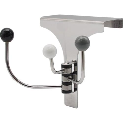 Stainless Steel Wall Door Back Hooks Heavy Duty Clothes Hanger Bathroom Kitchen Towel Rustproof Hook TSLM2