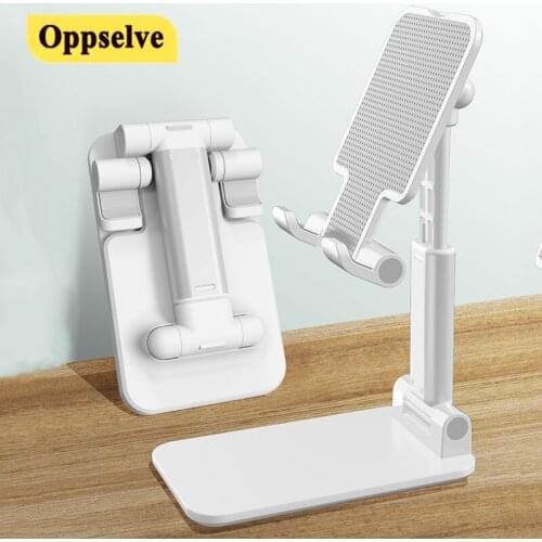 New Desk Mobile Phone Table Holder Stand Metal Desktop Tablet Holder For iPhone iPad Xiaomi Huawei Foldable Extend Adjustable