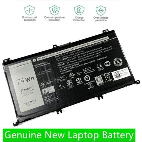 HKFZ 11.1V 74Wh new Original 357F9 battery Suitable for Dell Inspiron 7559 15 7000 INS15PD-1548B /1748B/1848B laptop
