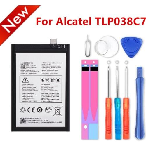 New High Quality 4000mAh TLP038C7 Battery For Alcatel TLP038C7 Mobile Phone
