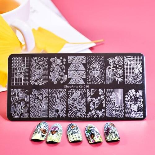 ShopAnts Stencils For Nail Design