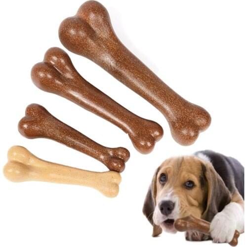 Dog Bone Chew Toy For Small Large Big Dog Toy Indestructible Chewer Dog Game Play Bite Resistant Tough Pet Toy