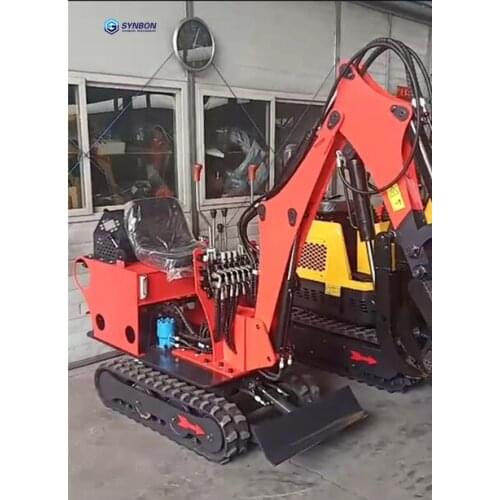 SYNBON Micro digger with CE mini digger for garden Farm Excavator Mini Bulldozer Farm Excavator Micro Digger SY600.8