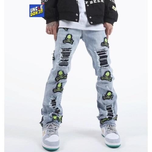 Uncledonjm Ripped Jeans For Men